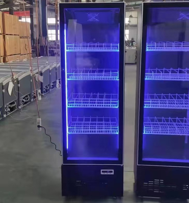 450 L Beverage Cooler Blue Light Refrigeration for Distillate Wine Beer