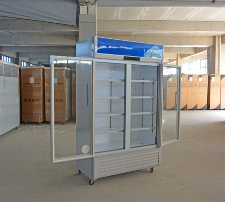 110V/60HZ Voltage Commercial Refrigerated Drinks Display Case with R290a Refrigerant