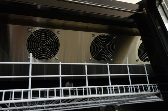 Multi-climate Refrigeration Equipment for Wine and Beer in Vertical Display Cabinet