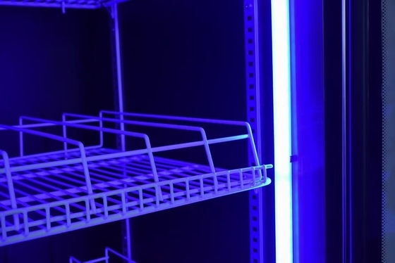 Multi-climate Refrigeration Equipment for Wine and Beer in Vertical Display Cabinet