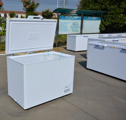 Foam Layer Thickness of 7cm Horizontal Deep Freezer with Integral Foam Top Open Door