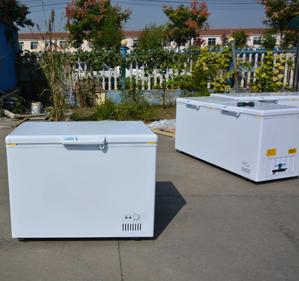 Foam Layer Thickness of 7cm Horizontal Deep Freezer with Integral Foam Top Open Door