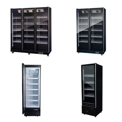 Three Door Luxury Glass Door Wine Display Cabinet Refrigerator for Bar 0-8℃
