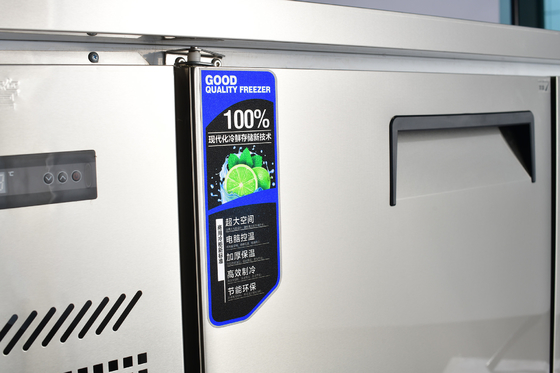 250L Double-Temperature Commercial Under Counter Refrigerator for Restaurant Kitchen