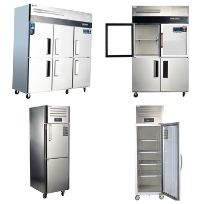 3-Door Stainless Steel Commercial Refrigerator for Fully Refrigerated Kitchen Storage