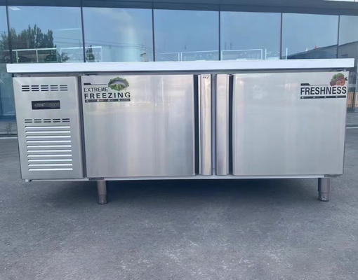 Refrigerated Worktable Custom Under Counter Refrigerator with R600a/R290a Refrigerant