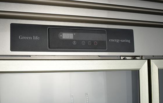 Multi-climate Commercial Kitchen 3 Door Glass Reach-in Refrigerator for Hotel Restaurant