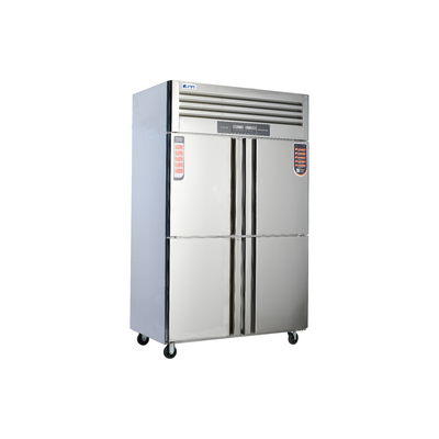 1960mm Height 4 Door Reach-in Vegetable Refrigerator 405L~1300L with Stainless Steel 304/201
